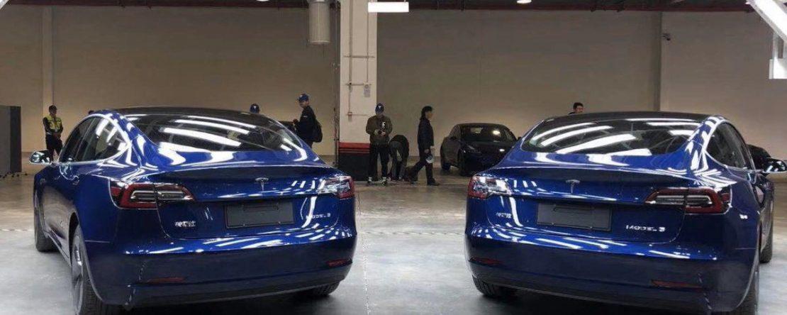 Автомобили Tesla китайской сборки