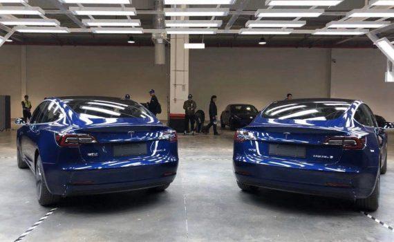 Автомобили Tesla китайской сборки