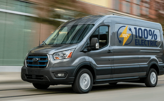 Электрический фургон FORD E-Transit