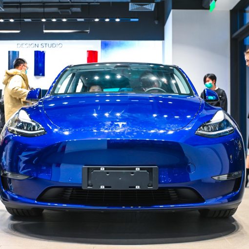 Продажи Tesla Model Y в Китае