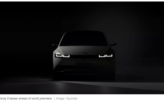 Новый электромобиль Hyundai Ioniq 5