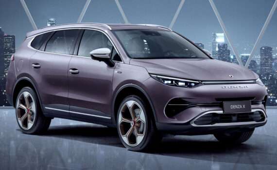 Кроссовер Denza X от BYD и Mercedes-Benz