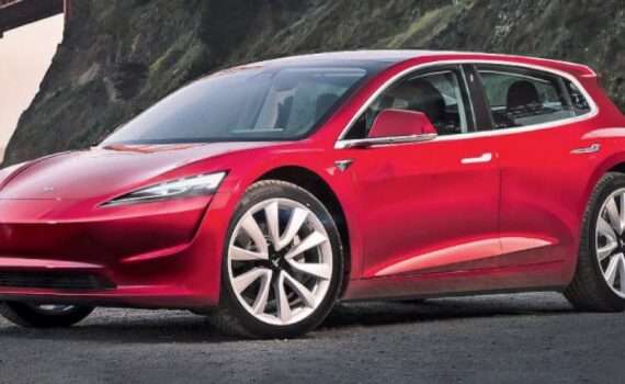 Доступный по цене электромобиль Tesla Redwood