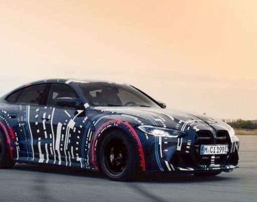 Первый четырехмоторный электромобиль BMW M