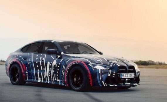 Первый четырехмоторный электромобиль BMW M